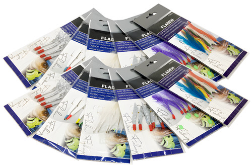 12x packs fladen assorted - 12x,