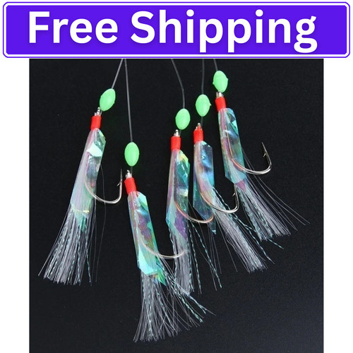 Pack mackerel feathers - feathers, sea