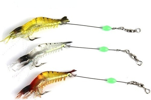 Soft luminous shrimp prawn - soft,