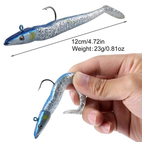 5pcs saltwater sandeel - saltwater,