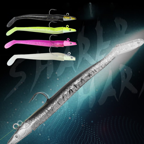 10pcs saltwater sandeel - saltwater,