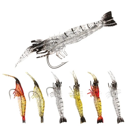 Soft silicone shrimp - silicone,