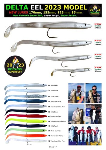 Sandeel lures delta - sandeel, one