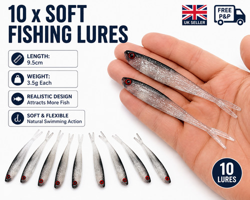 Soft fishing lures - soft,