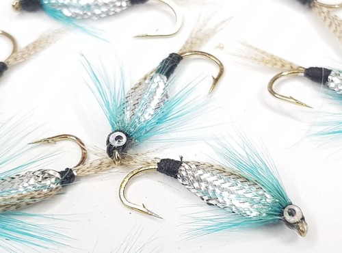 Silver minnow streamers - streamers, fry