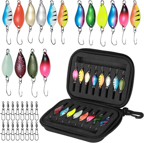 16pcs fishing metal spoons - 16pcs,