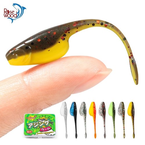10pcs japanese soft minnow - soft,