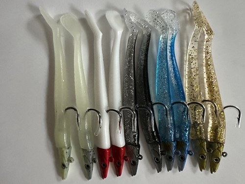 10pcs soft plastic - 10pcs,