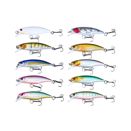 Pieces fishing lures - 10,