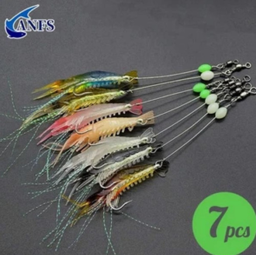 Soft silicone shrimp - silicone,